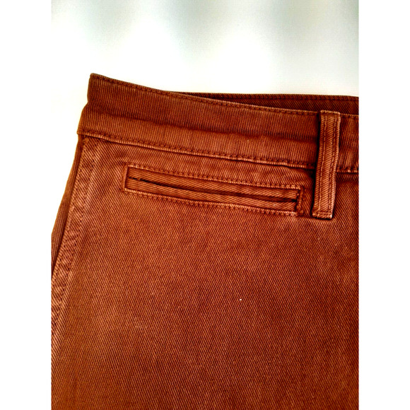 Quince Women's Wide Leg Pants in Warm Brown - Picture 4 of 12